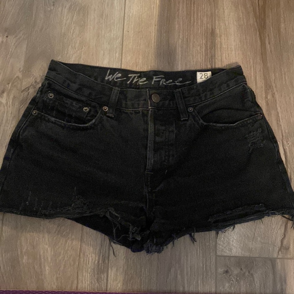We the Free black shorts